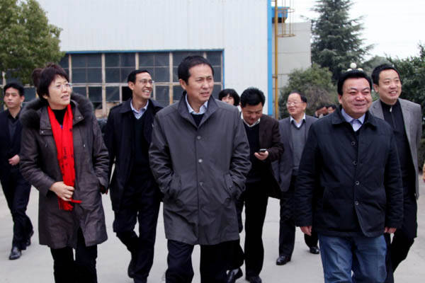 安徽省統計局局長錢曉康視察中德 安徽省統計局局長錢曉康視察中德